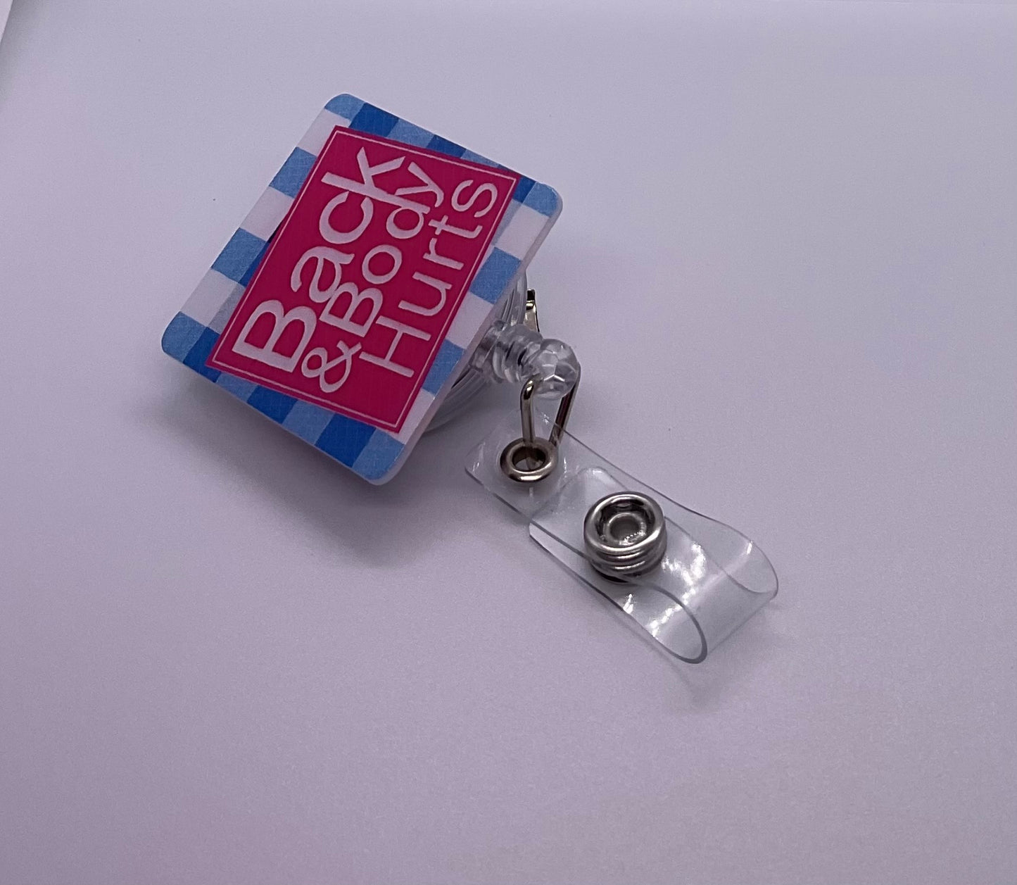 Back & Body Badge Reel